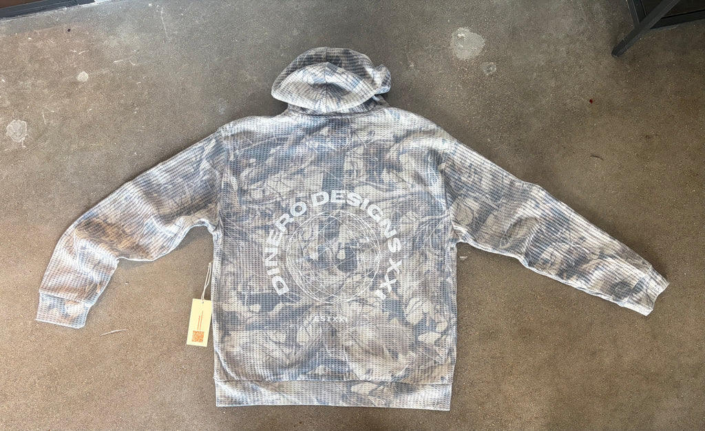 DINEROXXI CAMO THERMAL ZIP-UP