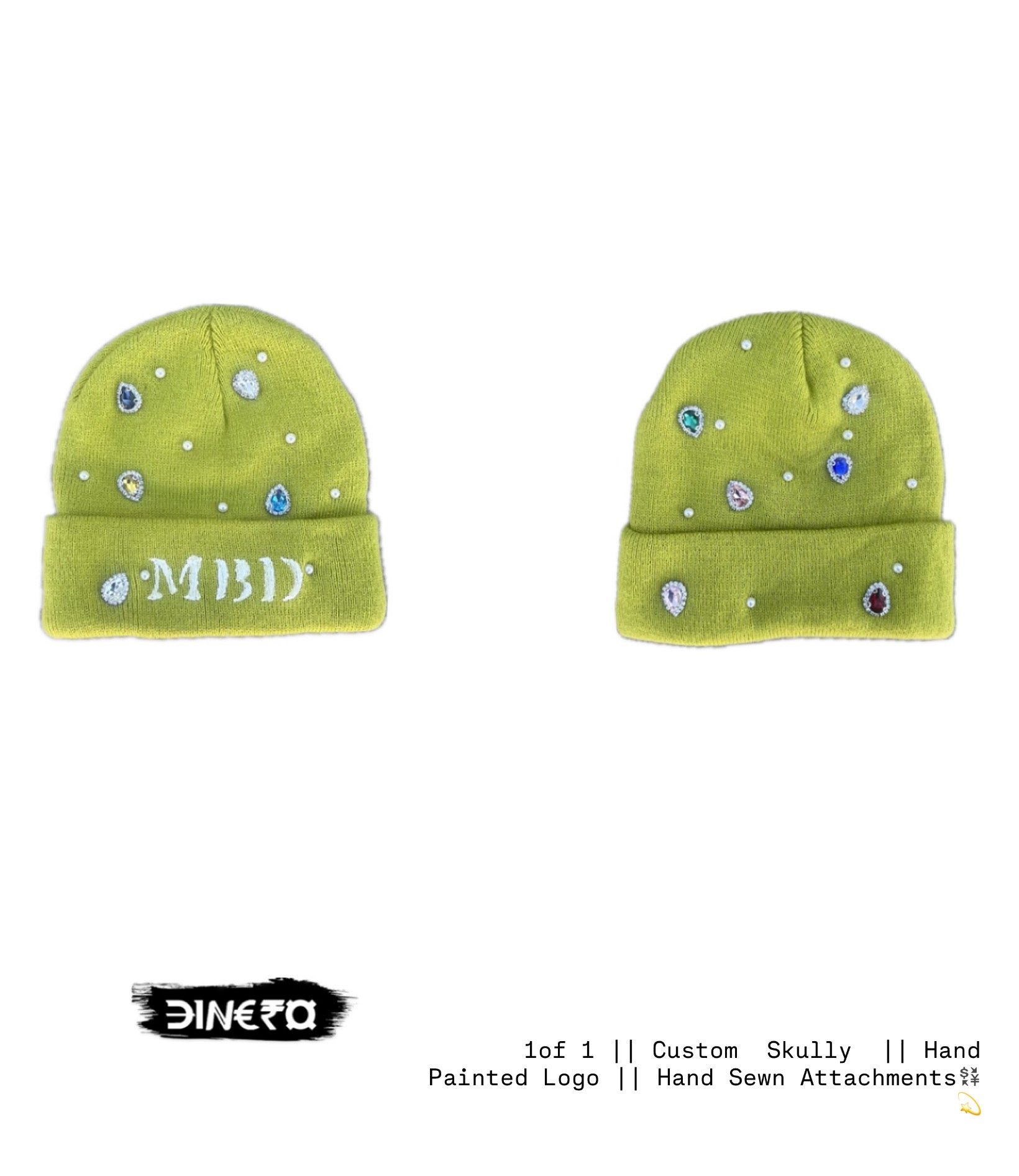 1 of 1  Custom Skully