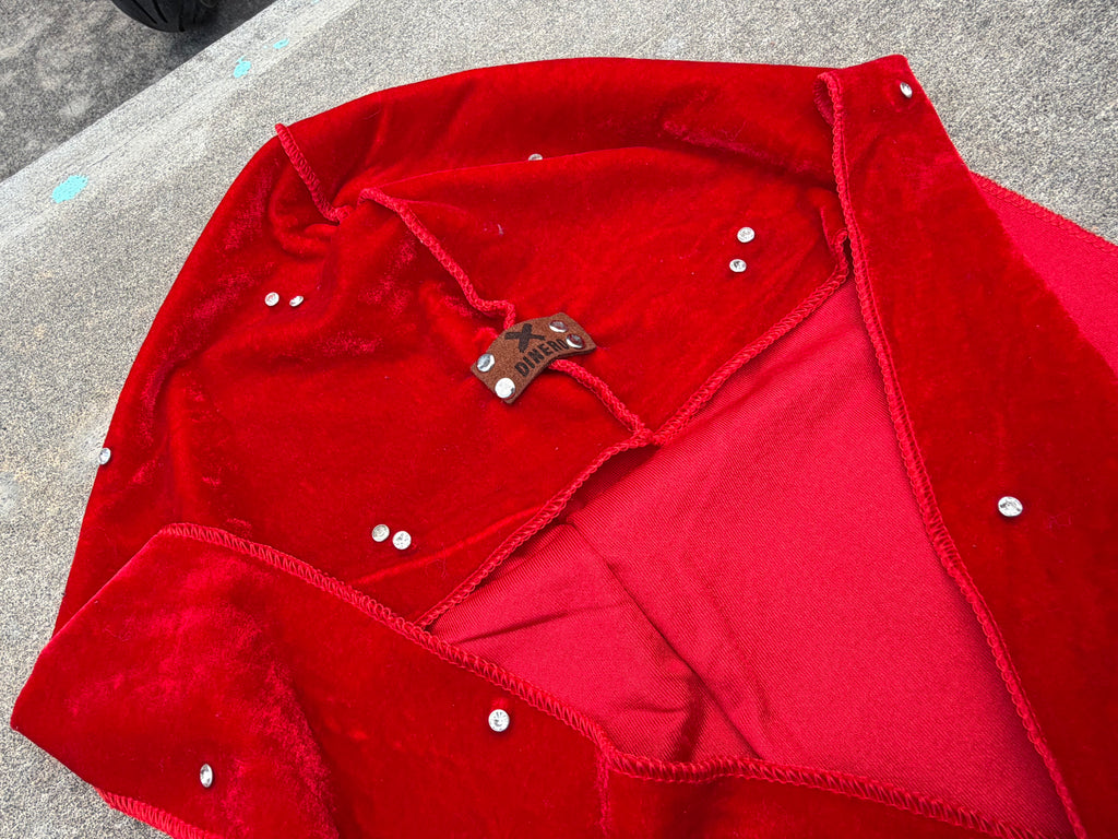 1 of 1 Custom Suede x Satin Durag