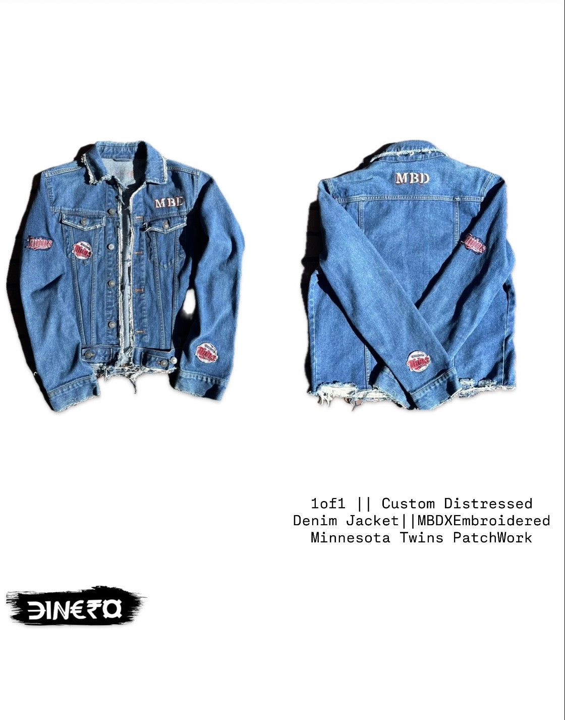 1 of 1 Custom Denim Jacket